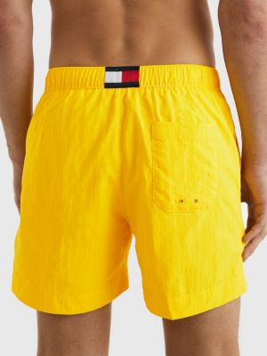 Essential Mid Length Swim Shorts YELLOW Tommy Hilfiger