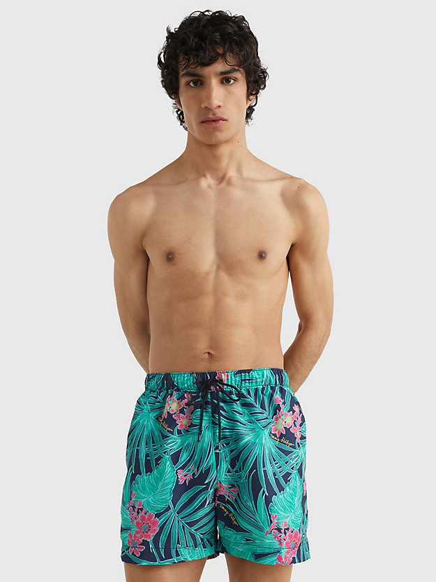 TROPIC FEB DESERT SKY Essential Print Mid Length Swim Shorts for men TOMMY HILFIGER