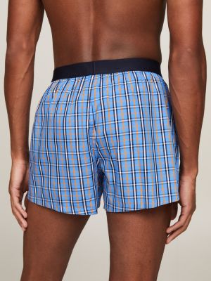 TH Original Logo Waistband Boxer Shorts | Blue | Tommy Hilfiger