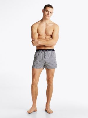 blue th original woven boxer shorts for men tommy hilfiger