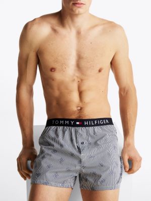 blue th original woven boxer shorts for men tommy hilfiger