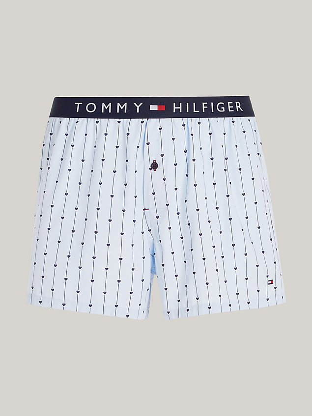 green th original logo waistband boxer shorts for men tommy hilfiger