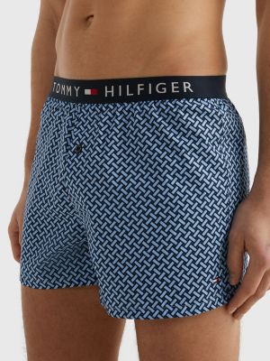 Woven Print Boxer Shorts | BLUE | Tommy Hilfiger