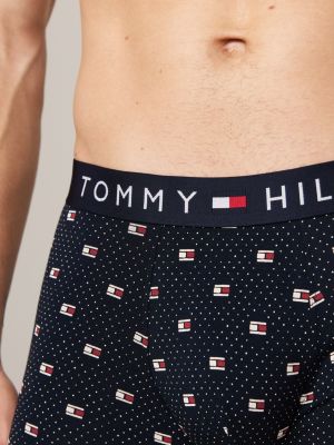 blue th original flag print trunks for men tommy hilfiger