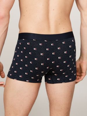 blue th original flag print trunks for men tommy hilfiger
