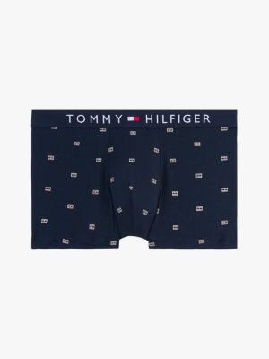 boxer aderenti original con bandierine multicolore da uomini tommy hilfiger