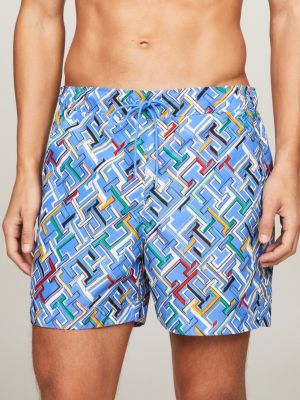 Tommy Hilfiger Original Logo Swim Short In Peach Dusk