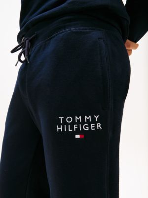 blau th original lounge-jogginghose mit logo für herren - tommy hilfiger