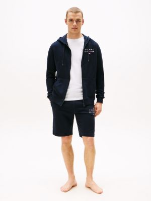 blue th original lounge-shorts mit logo für herren - tommy hilfiger