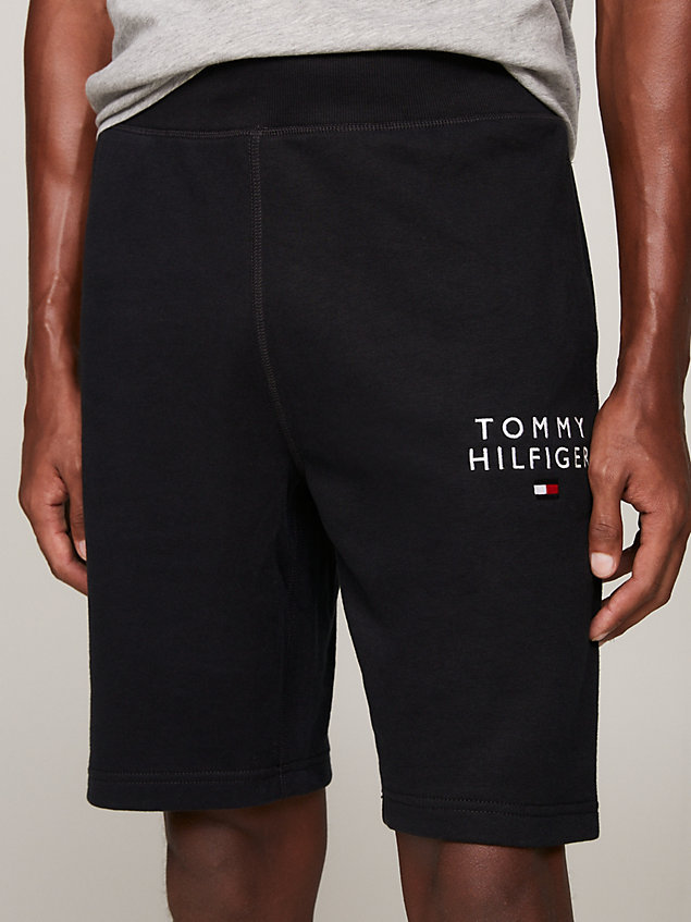 blue logo shorts for men tommy hilfiger