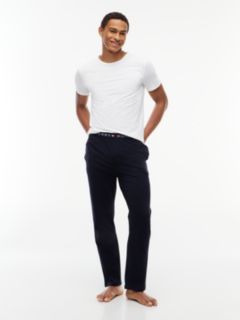Logo Waistband Trousers — Blue 2