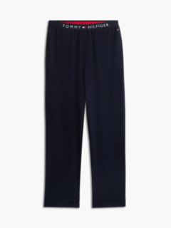 Logo Waistband Trousers — Blue 7