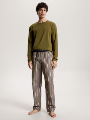Tommy Hilfiger Women's Solid Knit Waffle Pajama Set