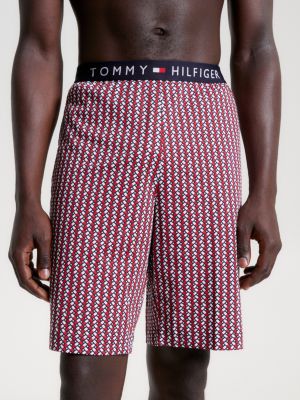 Print Lounge Shorts Blue Tommy Hilfiger