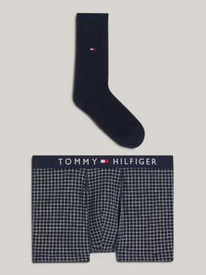 blue th original trunk und socken im geschenkset für herren - tommy hilfiger