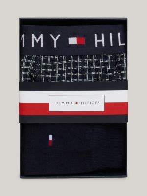 Buy Tommy Hilfiger Blue Premium Essentials Trunks 3 Pack from Next USA