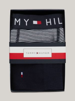 Men's Tommy Hilfiger 09T3488 Everyday Micro Performance Briefs - 4 Pack  (Blue Multi XL) 