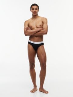 5-Pack Signature Logo Waistband Briefs — Black 4