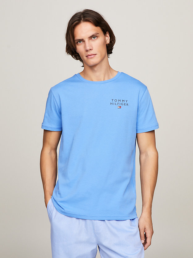 TH Original Logo Lounge T-Shirt | Blue | Tommy Hilfiger