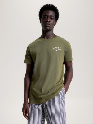 Tee shirt tommy store hilfiger vert