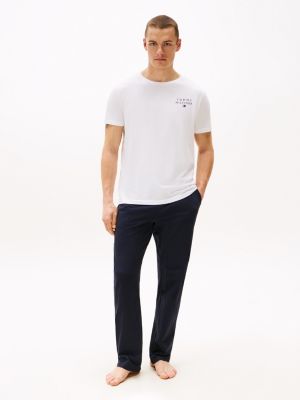 Tommy hilfiger white shop logo t shirt