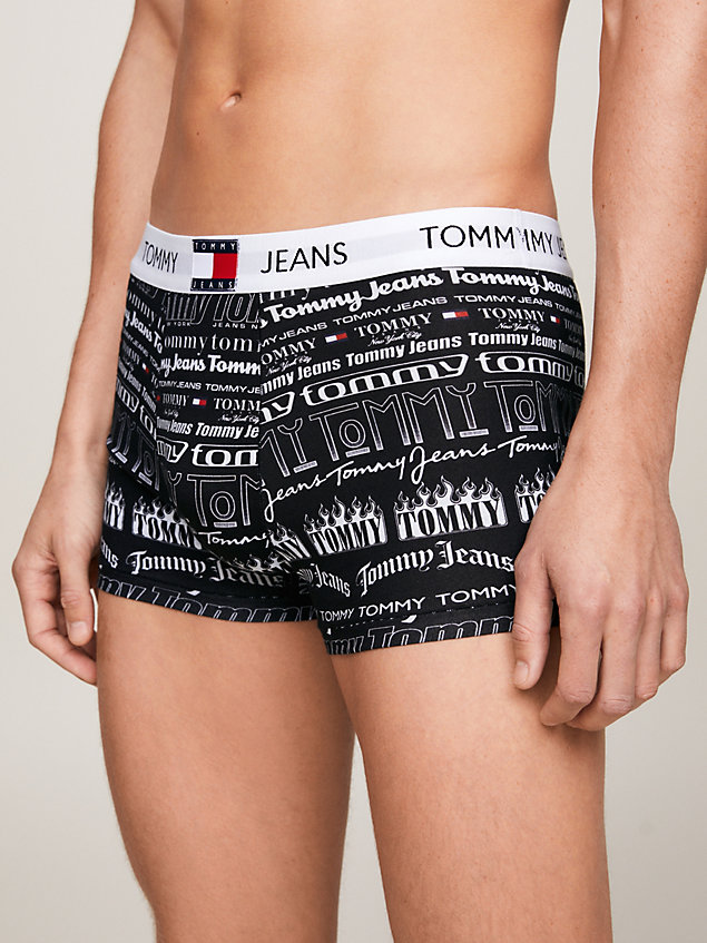 black heritage trunks and socks gift set for men tommy jeans