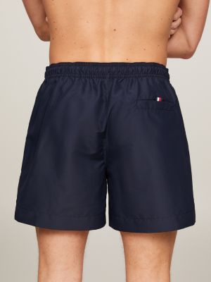 Costume shorts TH Monogram media lunghezza, BLU