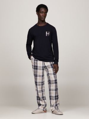 Tommy hilfiger men's discount pajama sleep set