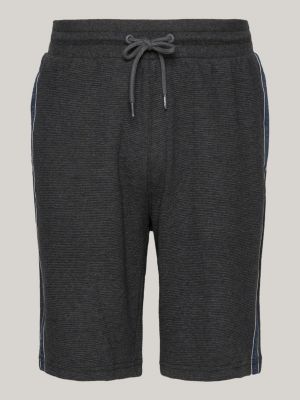 grey th established lounge shorts for men tommy hilfiger