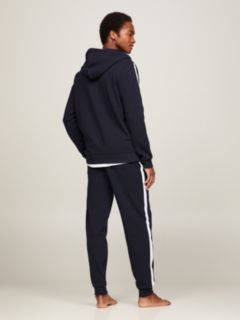 TH Established Zip-Thru Lounge Hoody — Blue 6