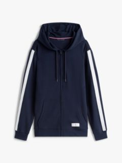 TH Established Zip-Thru Lounge Hoody — Blue 7