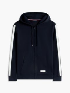 TH Established Zip-Thru Lounge Hoody — Blue 8