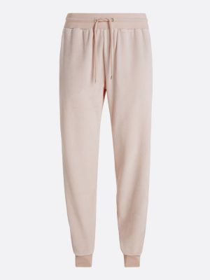 Shape Dusty Pink Velour Skinny Jogger, Curve