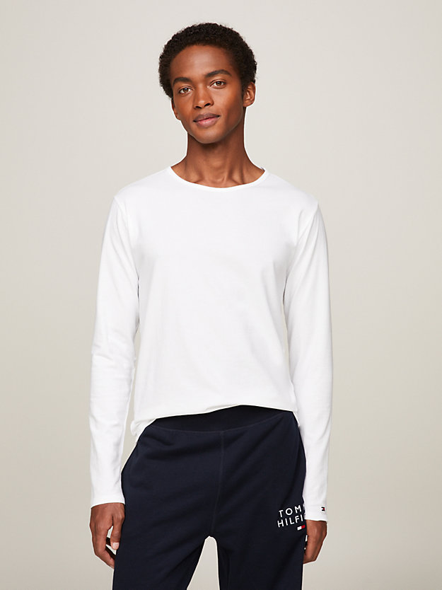3-Pack Premium Essential Long Sleeve T-Shirts | White | Tommy Hilfiger