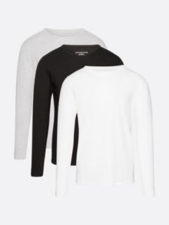 3-Pack Premium Essential Long Sleeve T-Shirts — Multi 9