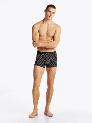 zwart original cadeaubox met boxershort met print voor heren - tommy hilfiger