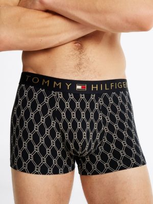 black 1-pack th original print trunks gift box for men tommy hilfiger