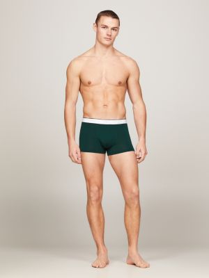 green th established trunk mit logo am taillenbund für herren - tommy hilfiger