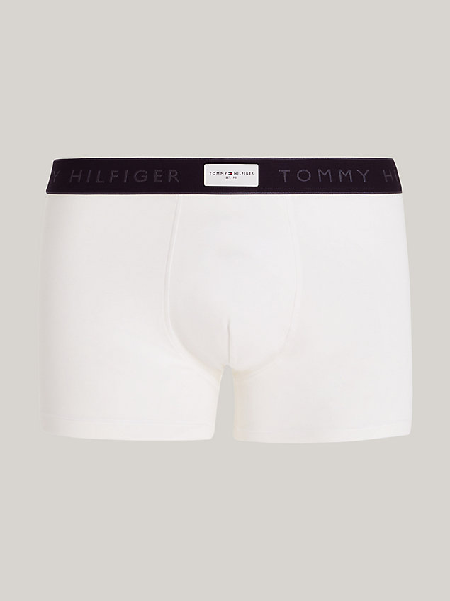 white th established boxershort met logo voor heren - tommy hilfiger