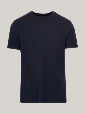 blue metallic waistband t-shirt and trunks gift set for men tommy hilfiger