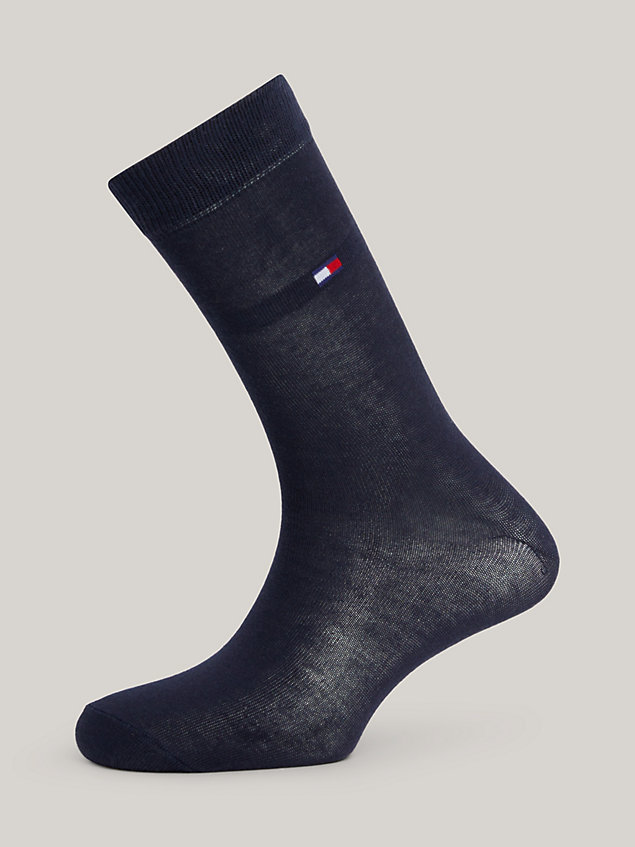 blue th original slip en sokken met logo voor heren - tommy hilfiger