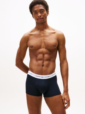 5 pack boxer aderenti signature con logo bianco da uomini tommy hilfiger
