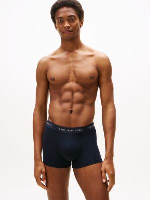 5 pack boxer aderenti signature con logo bianco da uomini tommy hilfiger