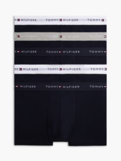 5-Pack Signature Repeat Logo Waistband Trunks — White 1