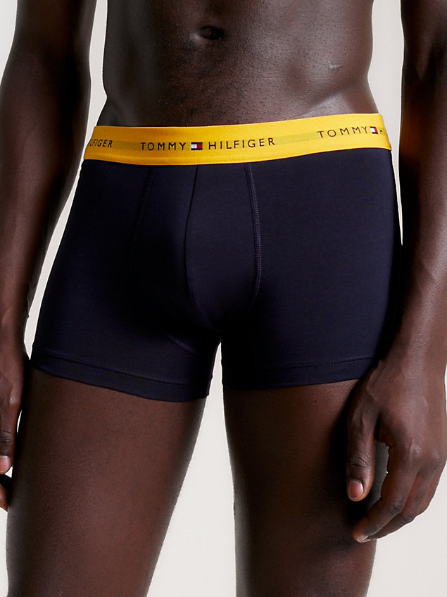 yellow 5-pack essential signature trunks for men tommy hilfiger