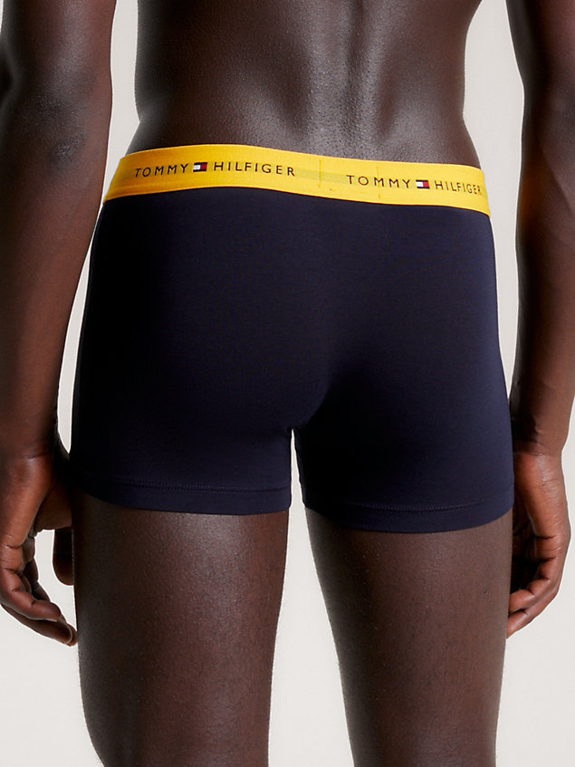 yellow 5er-pack essential trunks mit branding für herren - tommy hilfiger