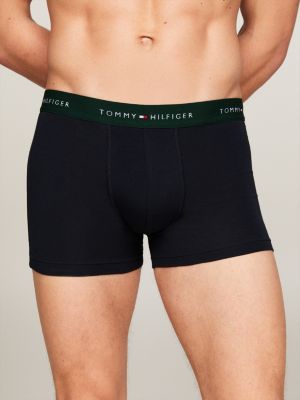 multi 5-pack signature logo trunks for men tommy hilfiger