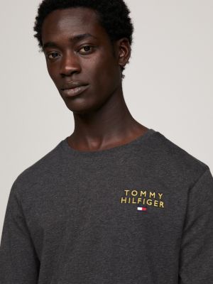 T shirt manches longues best sale tommy hilfiger