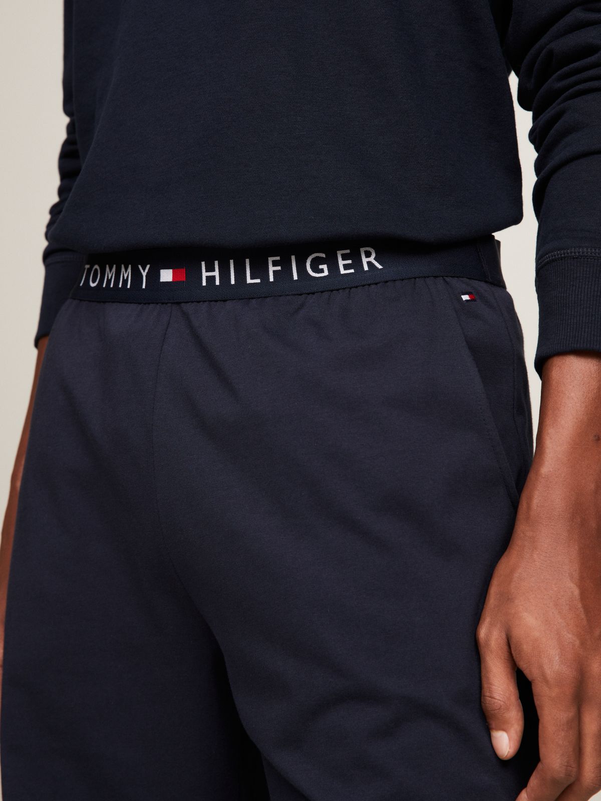 Jersey Logo Shorts — Blue