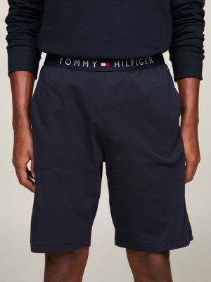 Jersey Logo Shorts | Blue | Tommy Hilfiger
